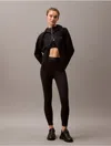 Calvin Klein Women's Cotton Stretch Rib Leggings In Black
