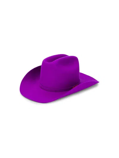 Calvin Klein Women's Cowboy Hat In Ultra Violet In Multi
