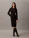 Calvin Klein Women's Crepe Midi Dress