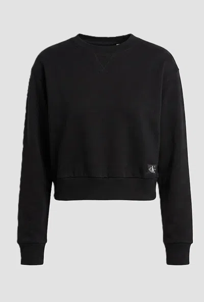 Calvin Klein Women's Crew Neckshirt Black