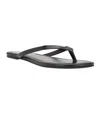Calvin Klein Women's Women's Solid T-strap Sandal In Black