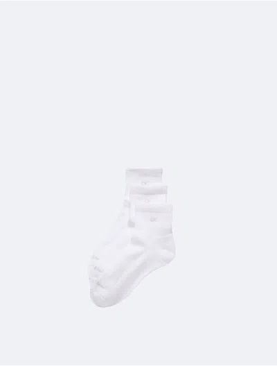 Calvin Klein Women's Cushion 3-pack Quarter Socks