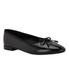 Calvin Klein Women's Cyrie Low Block Heel Ballet Flats In Black
