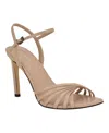 Calvin Klein Women's Daniella Strappy Stiletto Dress Sandals In Neutral