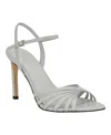 Calvin Klein Women's Daniella Strappy Stiletto Dress Sandals In White
