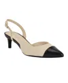 Calvin Klein Women's Dasta Kitten Heel Slingback Pumps