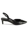 Calvin Klein Women's Dasta Point Toe Pumps In Black