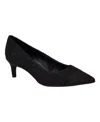 Calvin Klein Women's Dejella Slip-on Pointy Toe Dress Pumps In Black