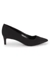 Calvin Klein Women's Dejella Slip-on Pointy Toe Dress Pumps In Black