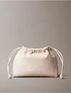 Calvin Klein Women's Drawstring Crossbody Bag In Hushed Pink