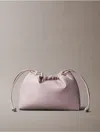 Calvin Klein Women's Drawstring Crossbody Bag In Quail