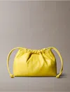 Calvin Klein Women's Drawstring Crossbody Bag In Snake Eye