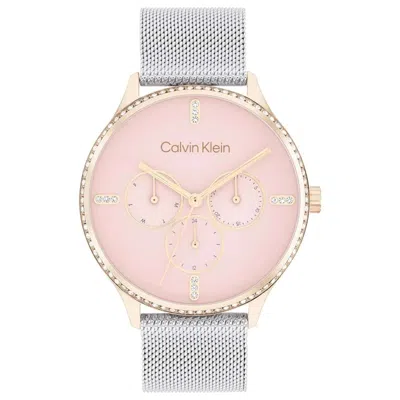 Calvin Klein Women's Dress 38mm Quartz Watch In Silver