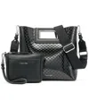 Calvin Klein Women's Eira Mini Crossbody Bag In Black