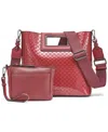Calvin Klein Women's Eira Mini Crossbody Bag In Red