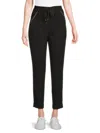 Calvin Klein Women's Elastic-waist Tailored Pants