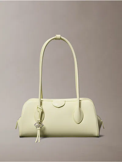Calvin Klein Women's Emblem Logo Mini Shoulder Bag In Green