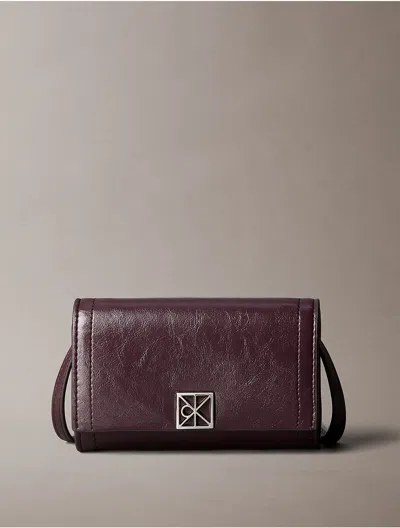 Calvin Klein Women's Emblem Logo Wallet In White