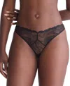 Calvin Klein Instinct Lace Bikini In Ub1 Black