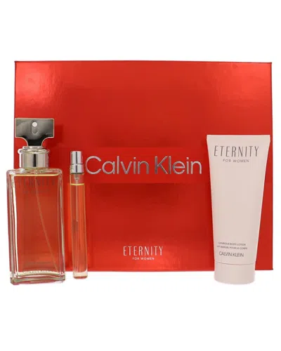 Calvin Klein Women's Eternity Edp Set In Transparent