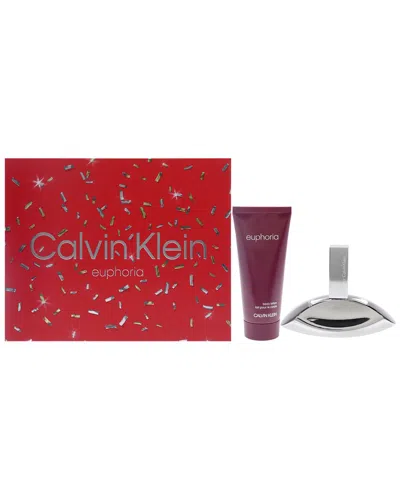 Calvin Klein Women's Euphoria Edp 2pc Gift Set In White