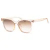 Calvin Klein Brown Gradient Square Ladies Sunglasses Ck20519s 270 55 In Multi