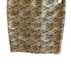 Calvin Klein Women's Floral Jacquard Pencil Skirt In Gold In Gold
