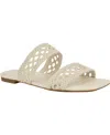 Calvin Klein Florency Slide Sandal In Ivory