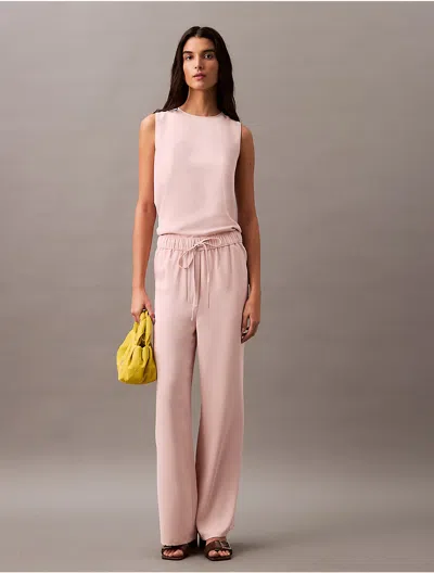Calvin Klein Women's Flowing Pull-on Pants
