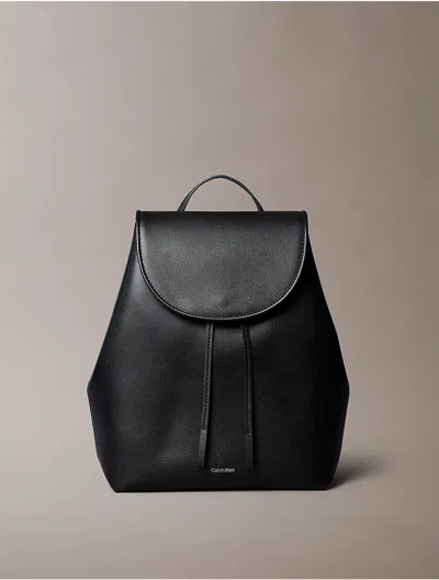 Calvin Klein Women's Foil Logo Flap Backpack In Multi