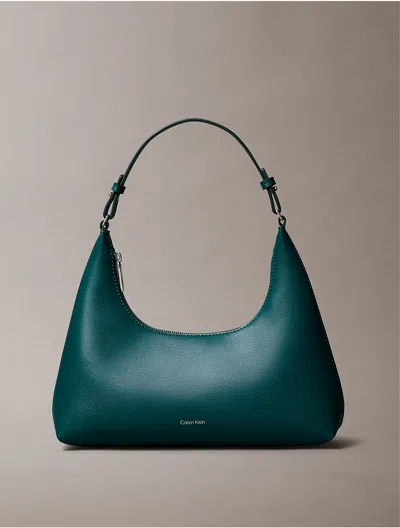 Calvin Klein Women's Foil Logo Shoulder Bag In Blue