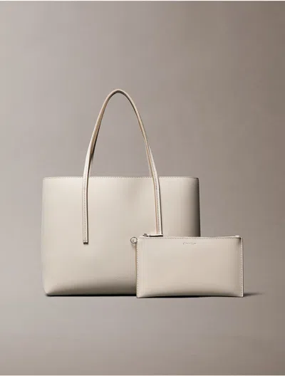 Calvin Klein Women's Foil Logo Small Tote Bag