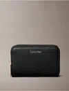 Calvin Klein Women's Foil Logo Square Zip Wallet In Multi