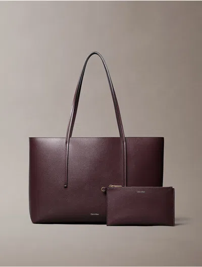 Calvin Klein Women's Foil Logo Tote Bag