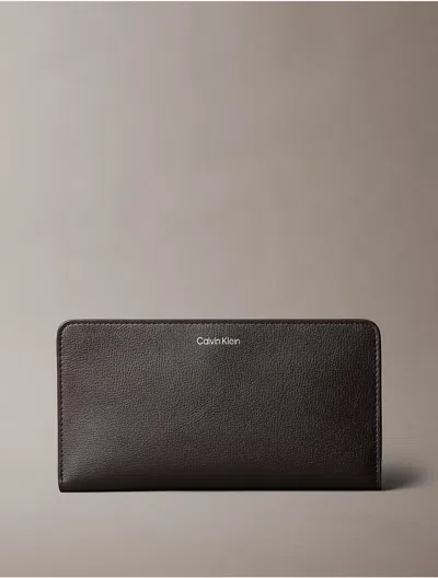 Calvin Klein Women's Foil Logo Wallet In Pink