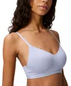 Calvin Klein Women's Form To Body Lightly Lined Bralette Qf7618 In Saltwater
