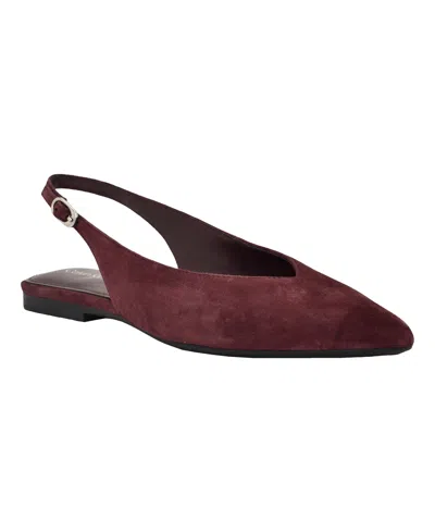 Calvin Klein Women's Galiana Pointy Toe Slingback Flats