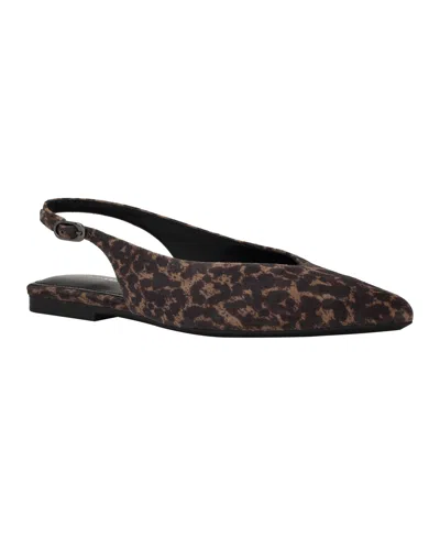 Calvin Klein Women's Galiana Pointy Toe Slingback Flats
