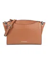 Calvin Klein Garnet Crossbody With Adjustable Strap In Caramel