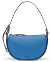 Calvin Klein Women's Gemma Zip Closure Shoulder Bag In Blue