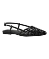 Calvin Klein Glessia Slingback Flat In Black