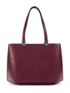 Calvin Klein Women's Granite Logo Tote In Rouge
