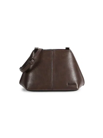 Calvin Klein Women's Granite Mini Crossbody Bag In Brown