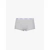 Calvin Klein Modern Logo Boyshorts In Grey Heather