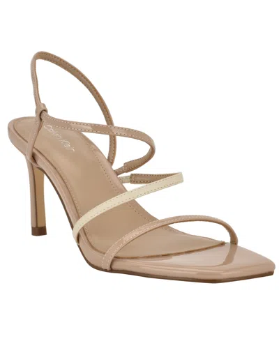 CALVIN KLEIN WOMEN'S HADLEE STRAPPY STILETTO SANDALS