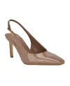 Calvin Klein Harbella Slingback Pump In Brown