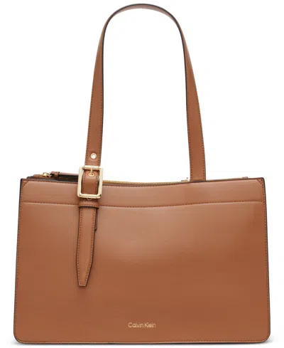 Calvin Klein Women's Havana Tote Bag In Brown
