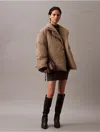 Calvin Klein Women's Heavyweight Short Puffer Coat