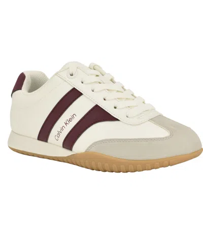 Calvin Klein Women's Hendrea Lace-up Sneakers In Multi