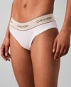 Calvin Klein Women's Heritage Full Coverage Bikini Panties In White